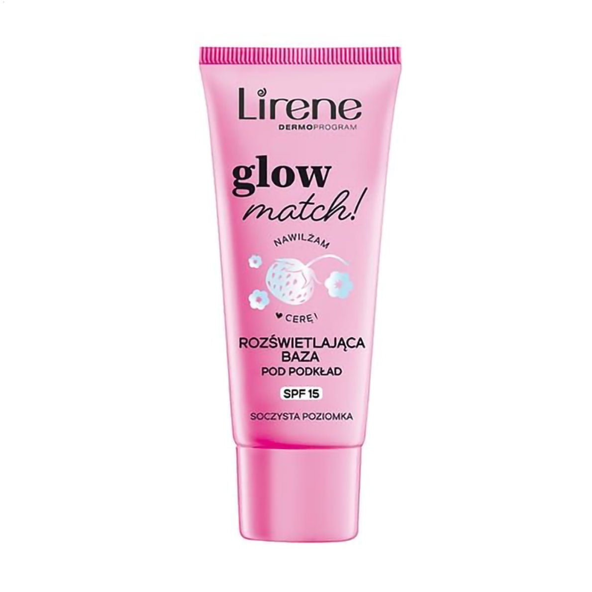 Освітлювальна база під макіяж Lirene Glow Match! SPF 15, 30 мл